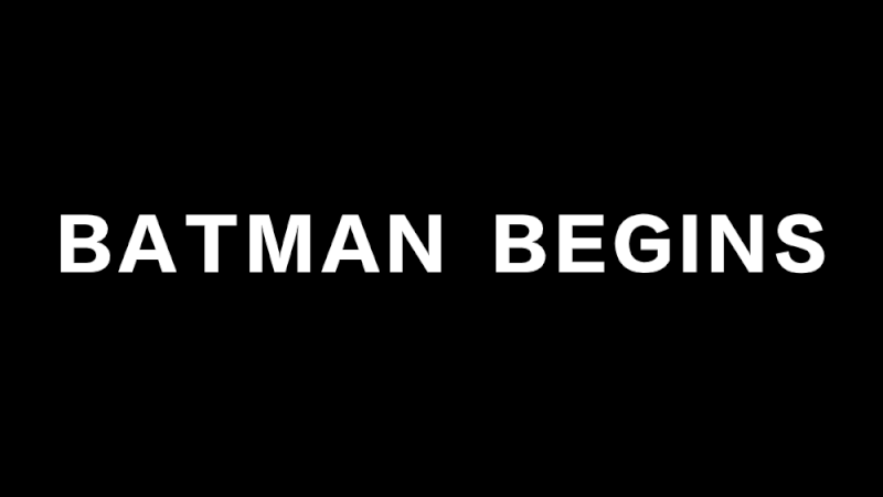 batman begins
